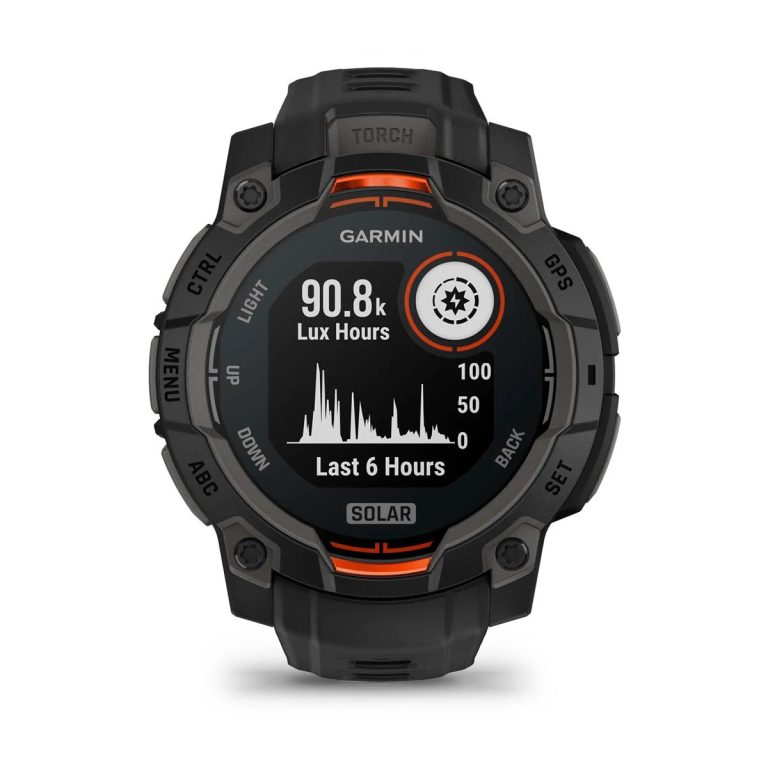 Garmin Instinct 3 45mm Solar Black with Black Band