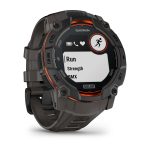 Garmin Instinct 3 50mm Solar Black with Charcoal Band
