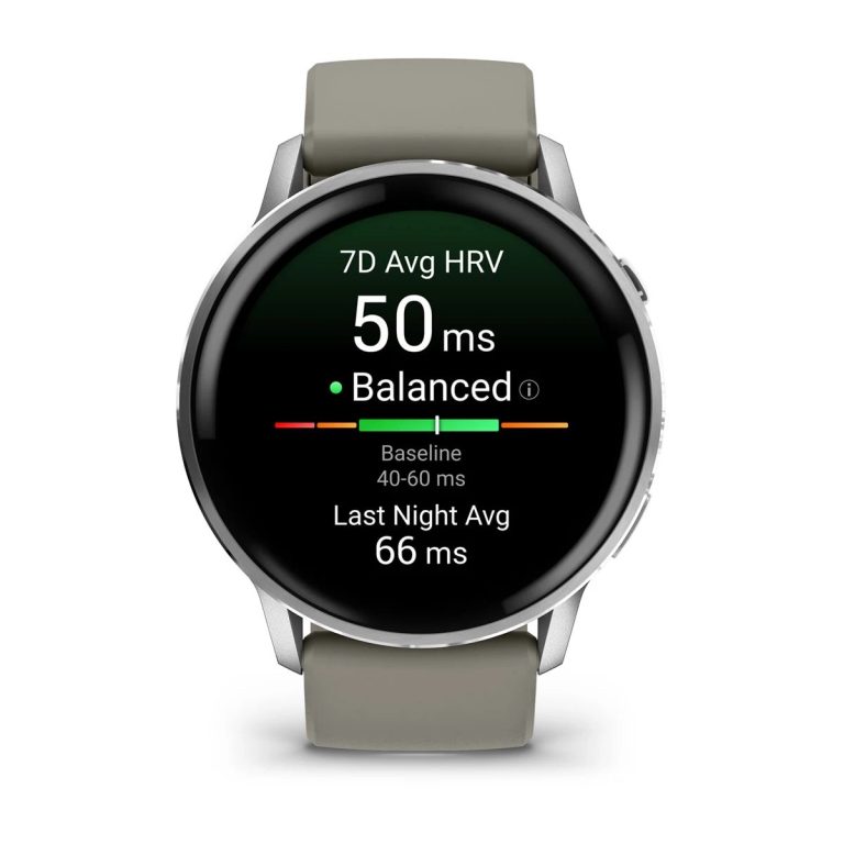 Garmin Venu 4 45mm Silver with Silver Gray Silicone Band