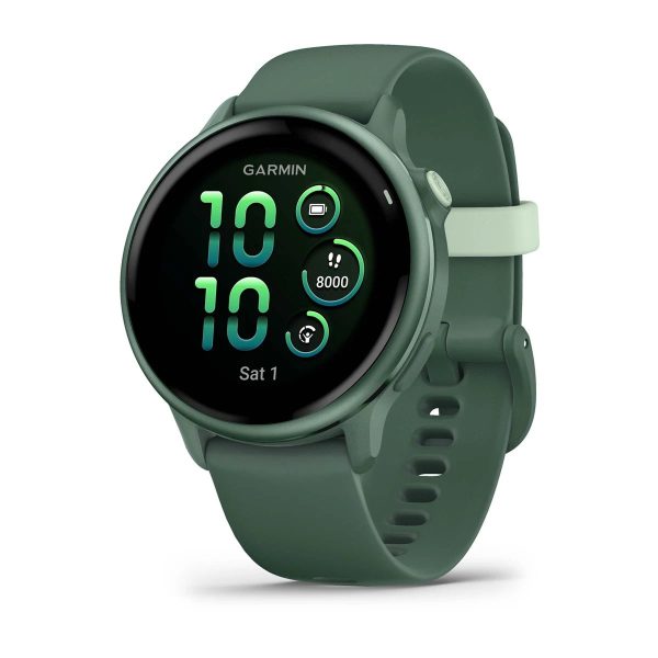 Garmin Vivoactive 6 Metallic Jasper Green with Jasper Green Band