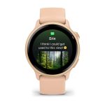 Garmin Vivoactive 6 Metallic Pink Dawn with Pink Dawn Band
