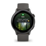 Garmin Vivoactive 6 Slate with Pebble Gray Band