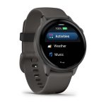 Garmin Vivoactive 6 Slate with Pebble Gray Band