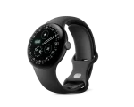 Google Pixel Watch 4 41mm Wi-Fi Matte Black Aluminum Case with Obsidian Active Band