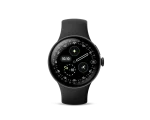 Google Pixel Watch 4 41mm Wi-Fi Matte Black Aluminum Case with Obsidian Active Band