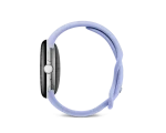 Google Pixel Watch 4 41mm Wi-Fi Polished Silver Aluminum Case with Iris Active Band
