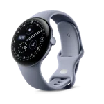 Google Pixel Watch 4 45mm Wi-Fi Satin Moonstone Aluminum Case with Moonstone Active Band