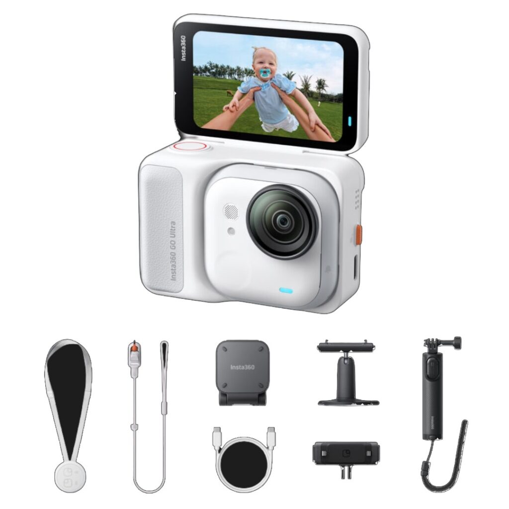 Insta360 GO Ultra Creator Bundle Arctic White