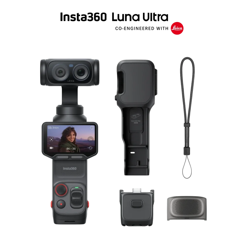 Insta360 Luna Ultra Creator Bundle Cosmic Black