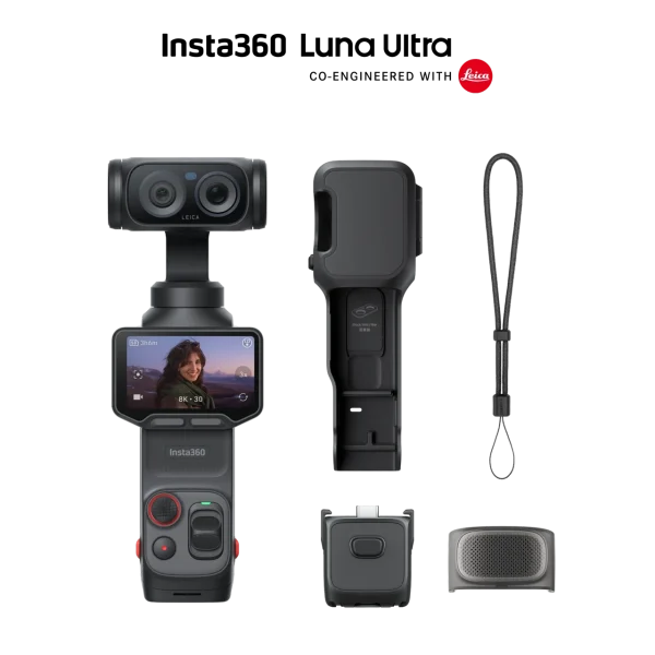 Insta360 Luna Ultra Creator Bundle Cosmic Black