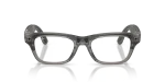 Ray-Ban Meta Blayzer Optics Gen 2 Standard Matte Transparent Ice Grey / Clear Lenses