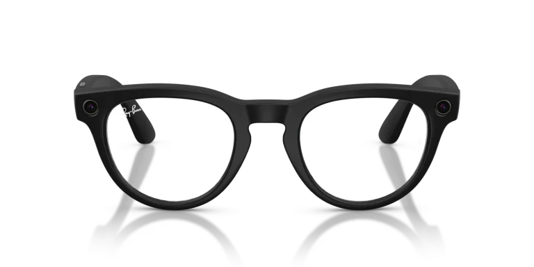 Ray-Ban Meta Headliner Gen 2 Matte Black / Clear Lenses