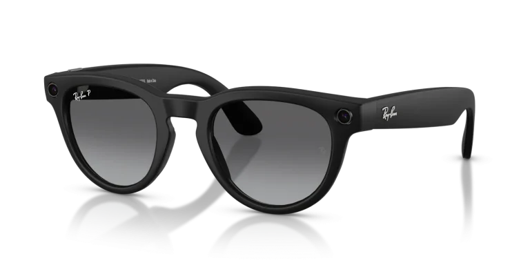 Ray-Ban Meta Headliner Gen 2 Standard Matte Black / Gradient Graphite Lenses