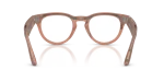 Ray-Ban Meta Headliner Gen 2 Standard Matte Transparent Peach / Clear to Grey Transitions Lenses