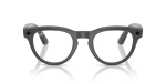 Ray-Ban Meta Headliner Gen 2 Standard Shiny Asteroid Grey / Clear to Emerald Transitions Lenses
