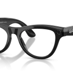 Ray-Ban Meta Skyler Gen 2 Standard Shiny Black / Clear Lenses