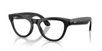 Ray-Ban Meta Skyler Gen 2 Standard Shiny Black / Clear Lenses
