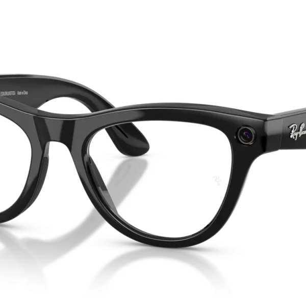 Ray-Ban Meta Skyler Gen 2 Standard Shiny Black / Clear Lenses