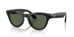 Ray-Ban Meta Skyler Gen 2 Standard Shiny Black / G-15 Green Lenses