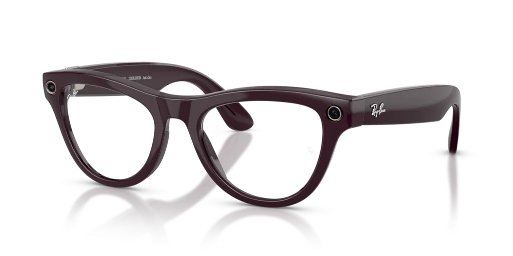 Ray-Ban Meta Skyler Gen 2 Standard Shiny Mystic Violet / Clear to Amethyst Transitions Lenses