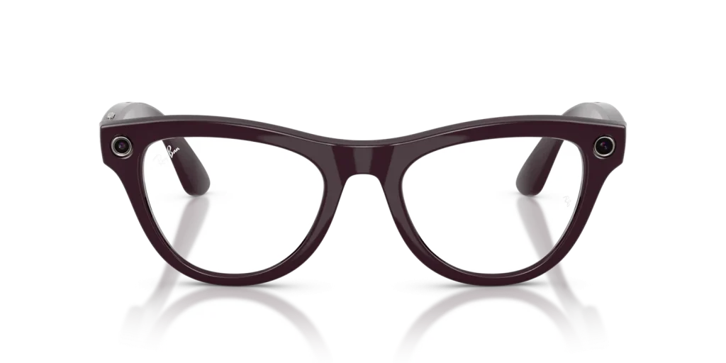 Ray-Ban Meta Skyler Gen 2 Standard Shiny Mystic Violet / Clear to Amethyst Transitions Lenses