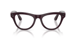 Ray-Ban Meta Skyler Gen 2 Standard Shiny Mystic Violet / Clear to Amethyst Transitions Lenses