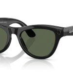 Ray-Ban Meta Skyler Standard Shiny Black / G-15 Green Lenses