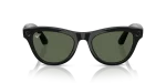 Ray-Ban Meta Skyler Standard Shiny Black / G-15 Green Lenses