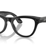 Ray-Ban Meta Skyler Standard Shiny Black / Transitions Cerulean Blue Lenses