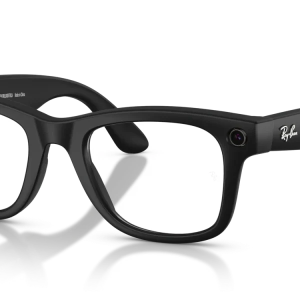 Ray-Ban Meta Wayfarer Gen 2 Large Matte Black / Clear Lenses