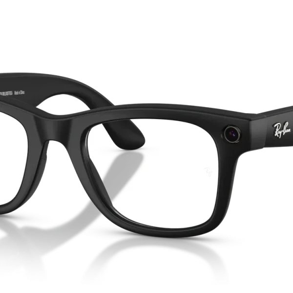 Ray-Ban Meta Wayfarer Gen 2 Large Matte Black / Clear to Grey Transitions Lenses