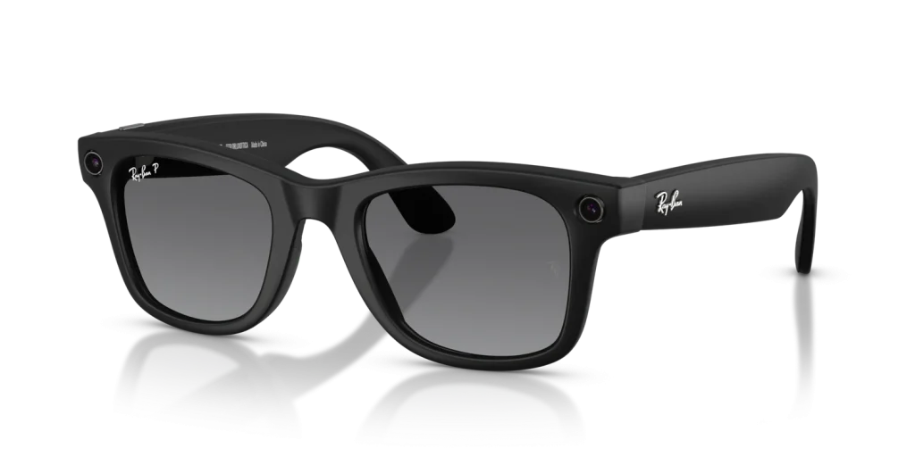 Ray-Ban Meta Wayfarer Gen 2 Large Matte Black / Gradient Graphite Lenses