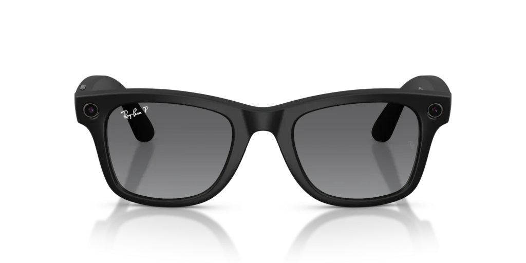 Ray-Ban Meta Wayfarer Gen 2 Large Matte Black / Gradient Graphite Lenses