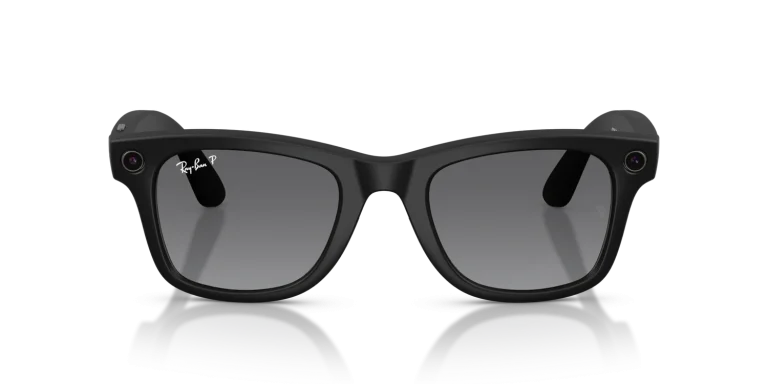 Ray-Ban Meta Wayfarer Gen 2 Large Matte Black / Gradient Graphite Lenses