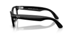 Ray-Ban Meta Wayfarer Gen 2 Large Shiny Black / Clear to Graphite Green Transitions Lenses