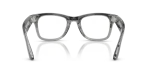 Ray-Ban Meta Wayfarer Gen 2 Large Shiny Transparent Grey / Clear to Sapphire Transitions Lenses