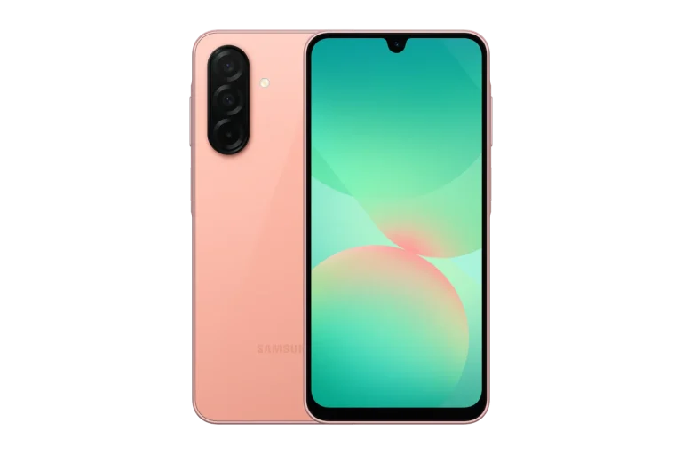 Samsung Galaxy A26 5G — Peach Pink