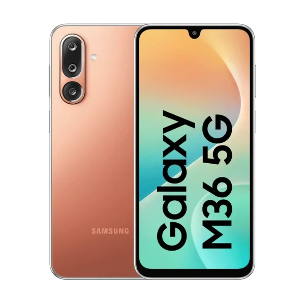 Samsung Galaxy M36 5G — Orange Haze