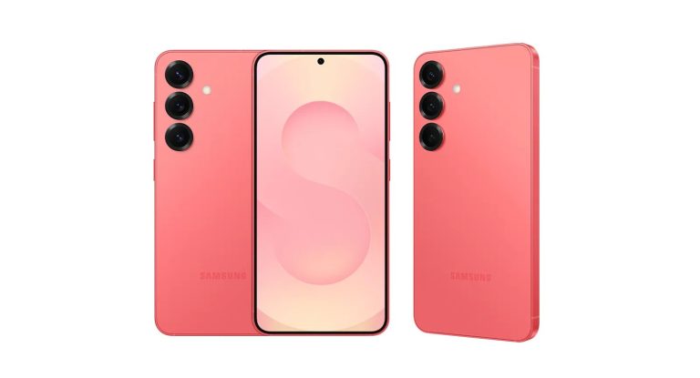 Samsung Galaxy S25 — Coralred