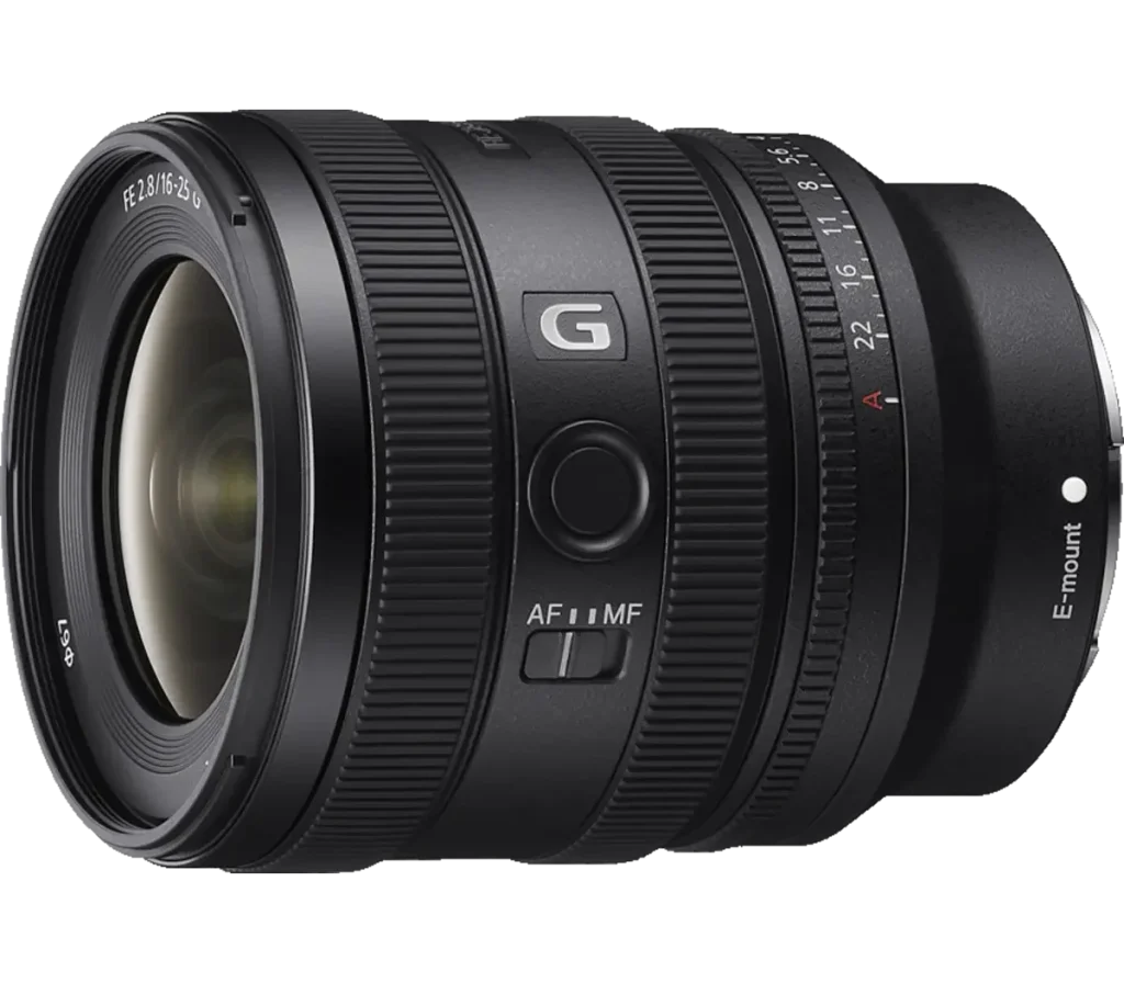 Sony FE 16-25mm f/2.8 G Black
