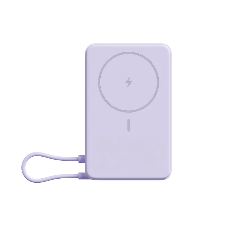 Xiaomi Magnetic Power Bank 10000mAh with Built-in Stand Purple