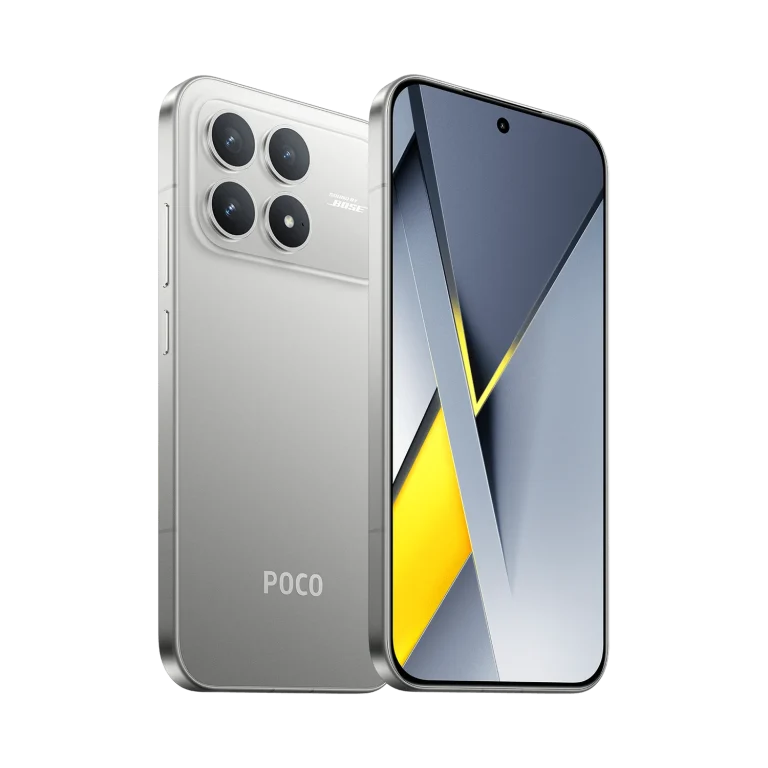 Xiaomi POCO F8 Pro (Global) — Titanium Silver