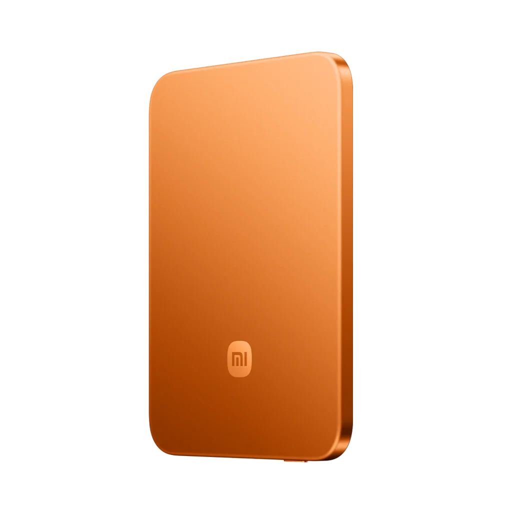 Xiaomi UltraThin Magnetic Power Bank 5000mAh 15W (UA) — Orange