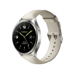 Xiaomi Watch 2 Titan Gray Case with White Leather Strap