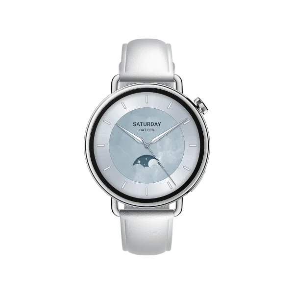 Xiaomi Watch S4 41mm Leather Strap White