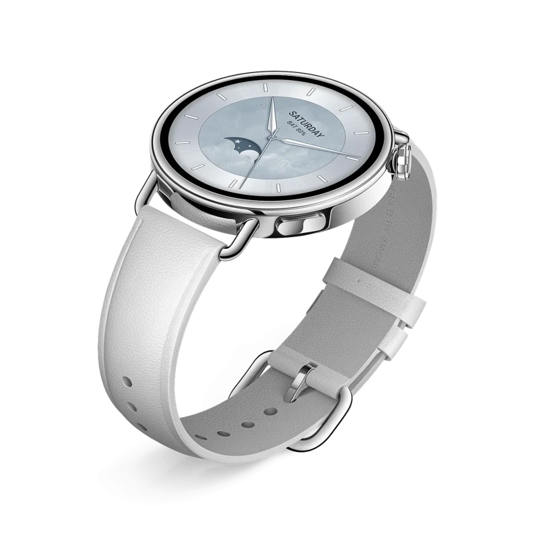 Xiaomi Watch S4 41mm Leather Strap White
