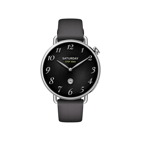 Xiaomi Watch S4 Fluororubber Strap — Black